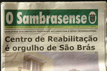 O Sambrasense - Capa da edição de Dezembro de 2009